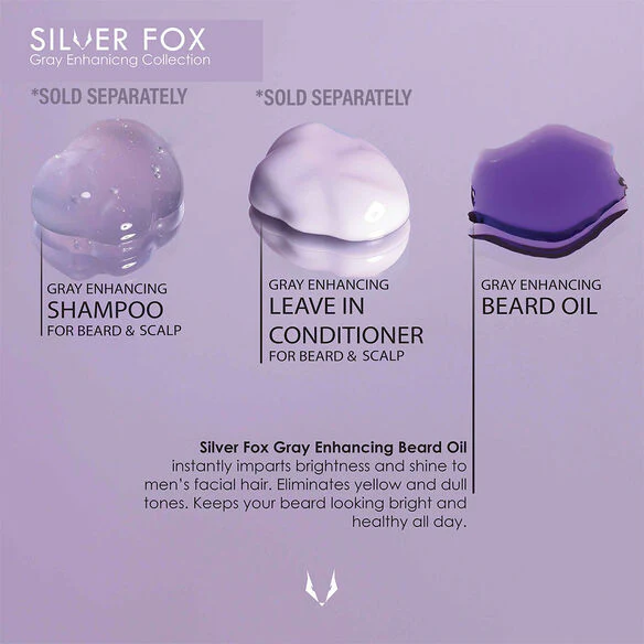 Silver Fox Beard Oil for Gray Hair - Image 5