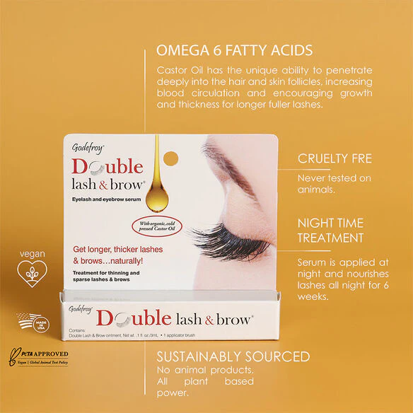 GODEFROY DOUBLE LASH & BROW GROWTH SERUM - Image 3